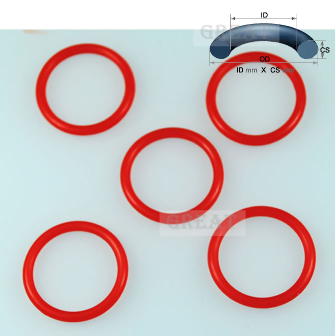 3X1.5 O  3mm ̵ X 1.5mm CS VMQ PVMQ Ǹ  (70)  O  O    Z02-2/3X1.5 Oring 3mm ID X 1.5mm CS VMQ PVMQ SILICONE ShA 70 Red O ring O-ring